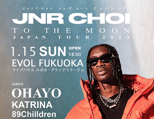 JNR CHOI TO THE MOON JAPAN TOUR 2023