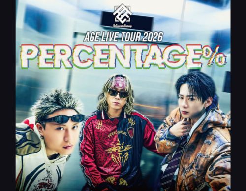 AGE LIVE TOUR 2026 PERCENTAGE%