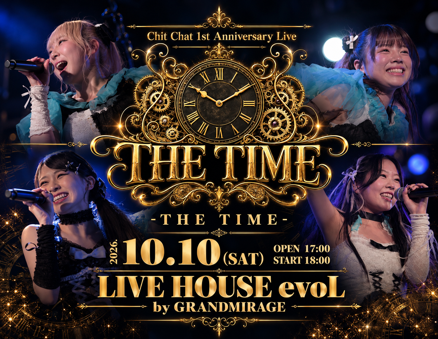 Chit Chat 1st Anniversary Live ｰTHE TIME-
